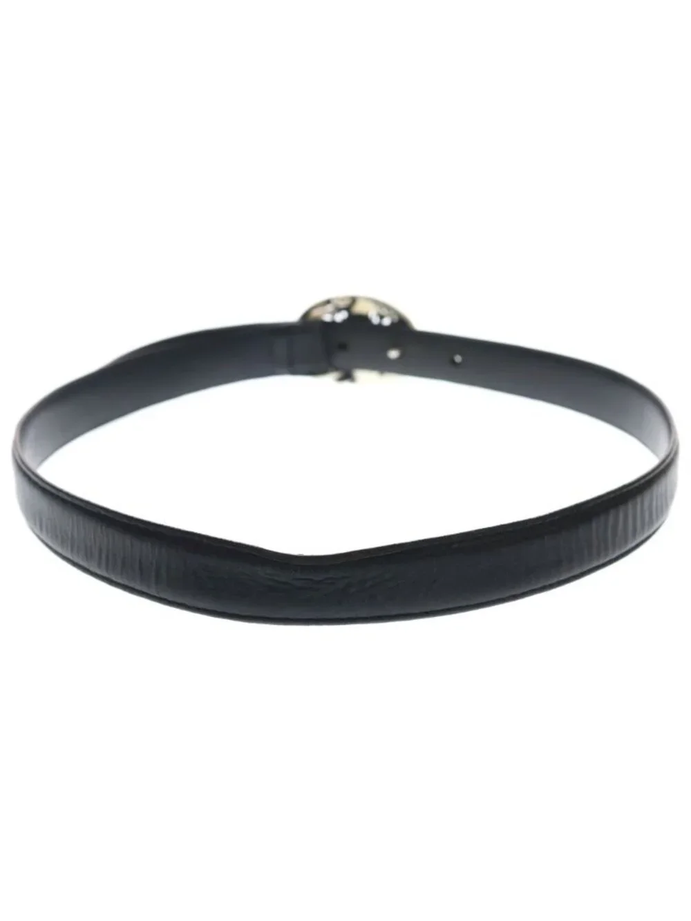 Chrome Hearts Buckl Oval 1.0 Classic Cross Silver Buckle Belt